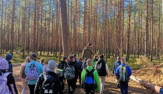 Wycieczka klas III do rezerwatu Czartowe Pole