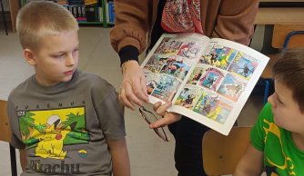 Innowacja pedagogiczna klasy III a "Strona po stronie moja-czytelnicza podróż".