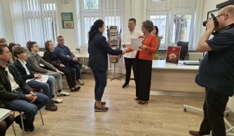 Wyróżnienie w finale Wojewódzkiego Konkursu Czytelniczego "Czy znasz....?"