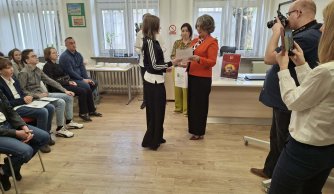 Wyróżnienie w finale Wojewódzkiego Konkursu Czytelniczego "Czy znasz....?"