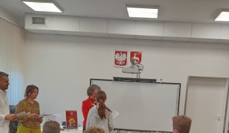 Wyróżnienie w finale Wojewódzkiego Konkursu Czytelniczego "Czy znasz....?"