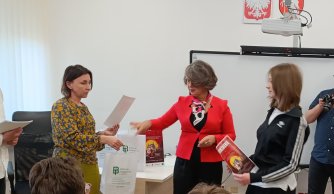 Wyróżnienie w finale Wojewódzkiego Konkursu Czytelniczego "Czy znasz....?"