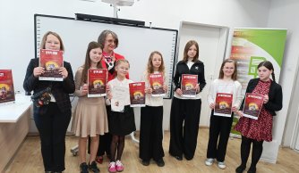 Wyróżnienie w finale Wojewódzkiego Konkursu Czytelniczego "Czy znasz....?"