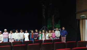 "Jak Rumcajs Cypiska uratował" - klasy I-III w teatrze